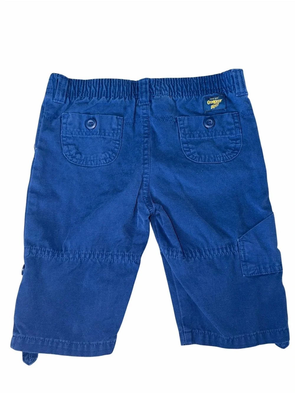 Vintage 90s OshKosh B'gosh Royal Blue Pull-On Pant Baby 3-6m Utility Durable
